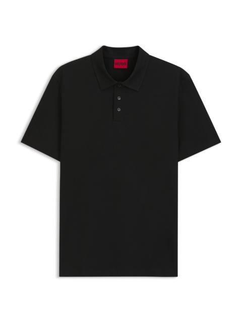 HUGO SLIM-FIT POLO IN MERCERIZED COTTON