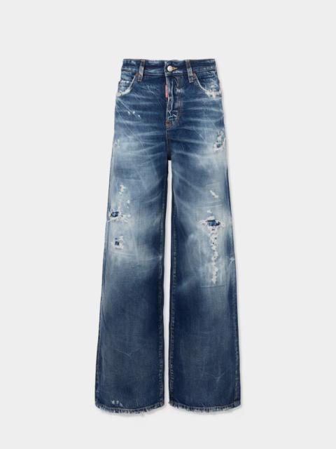 DSQUARED2 BRANDO CLASSIC BAGGY JEANS