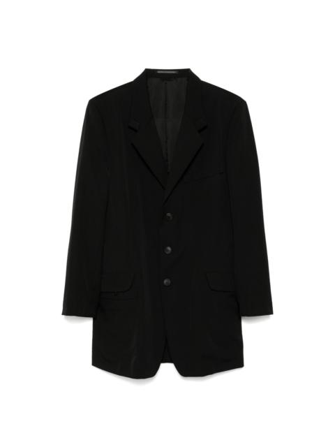wool gabardine blazer