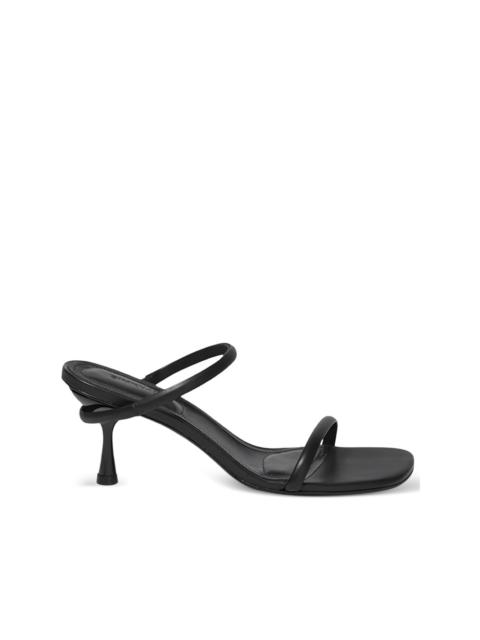 SIMKHAI 65mm Siren strap sandals