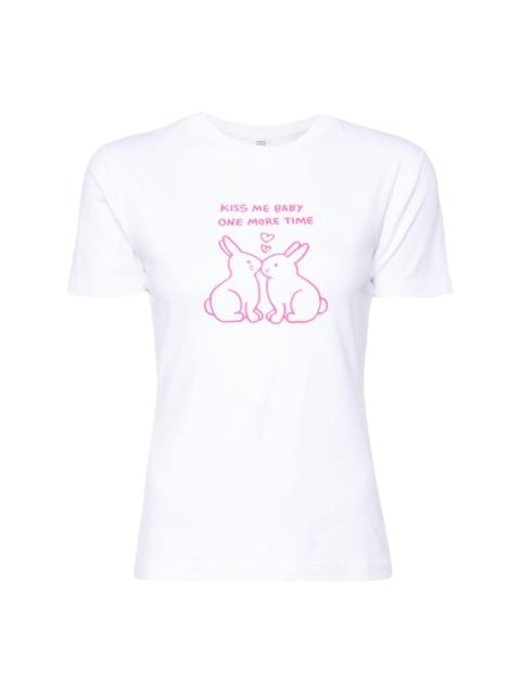 VETEMENTS Kissing Bunnies cotton T-shirt