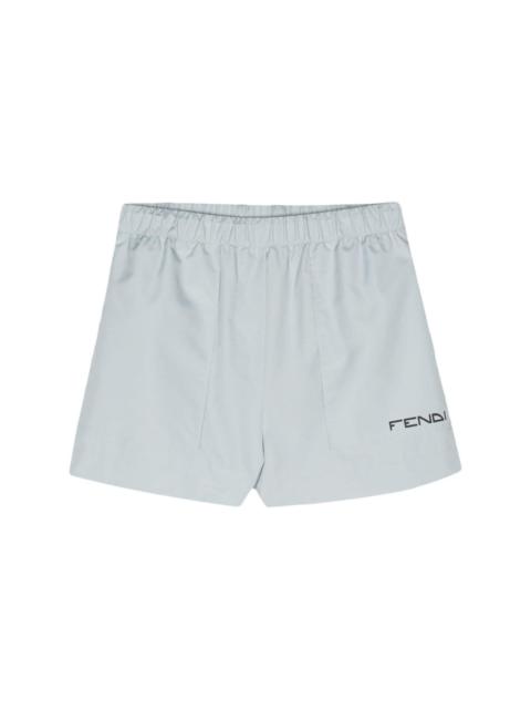 FENDI elasticated-waistband shorts