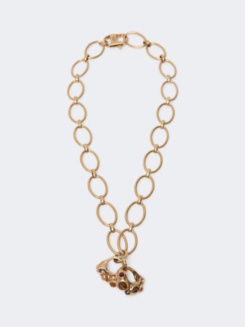 WEEKEND Max Mara BERMUDA Chain necklace with charms - GOLD
