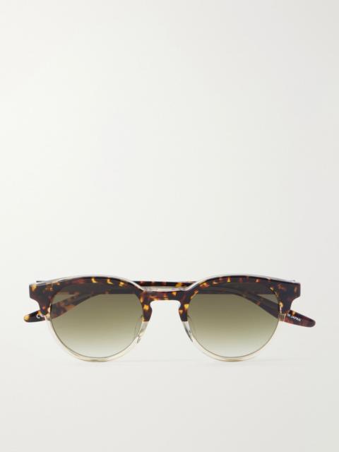 BARTON PERREIRA Beckford Sun round-frame tortoiseshell acetate sunglasses Tortoiseshell