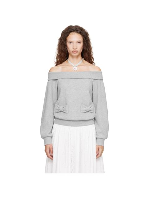 SANDY LIANG Gray Neston Sweatshirt