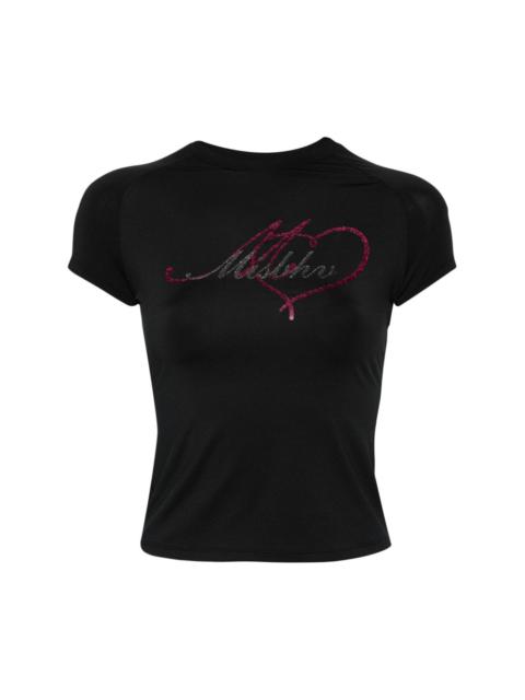 MISBHV glitter-logo T-shirt