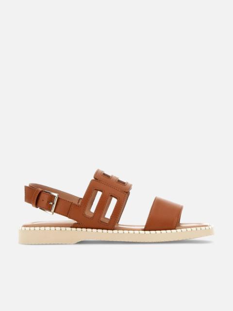 HOGAN Sandals Hogan H638 Brown