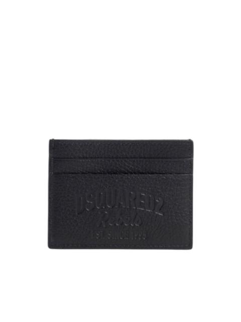 DSQUARED2 Rebels embossed card holder