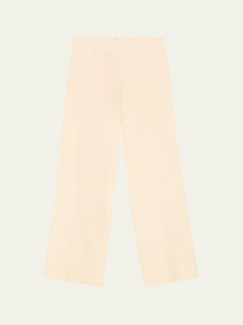 Foulard Wide-Leg Linen Pants