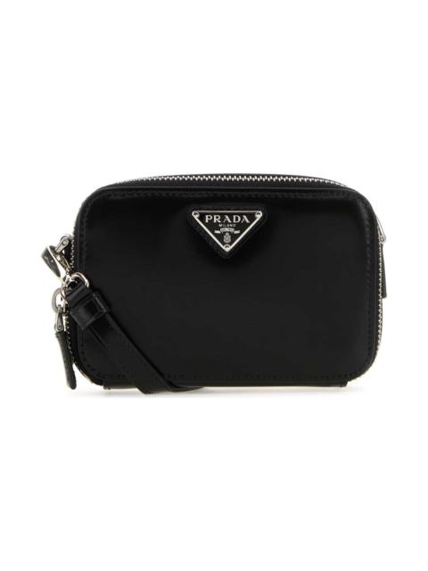 Prada Black Leather Crossbody Bag