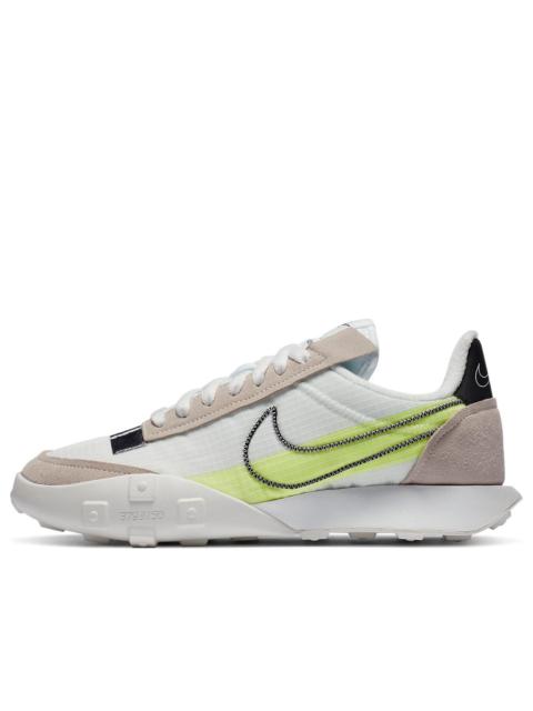 (WMNS) Nike Waffle Racer 2X 'Summit White Volt' DC4467-100