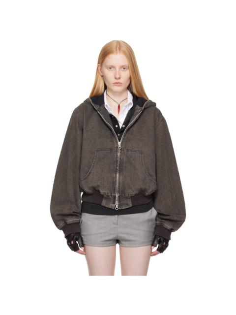 Our Legacy Mischief Hood Obsidian Fleece | REVERSIBLE