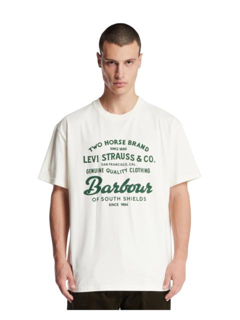 Levi's Levi's x Barbour White Graphic T-Shirt
