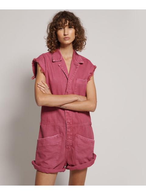 ONE TEASPOON Safari Bandit Overalls - Ruby