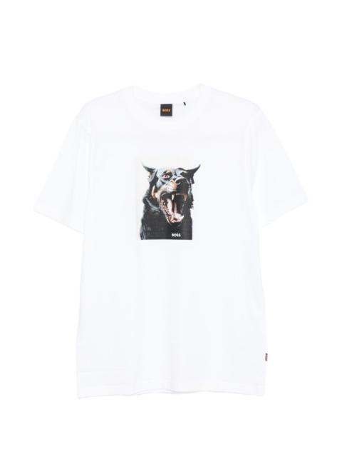 BOSS graphic-print T-shirt