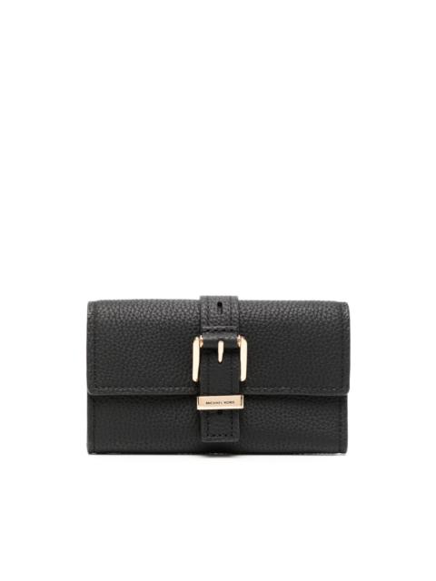 MICHAEL KORS flap trifold wallet