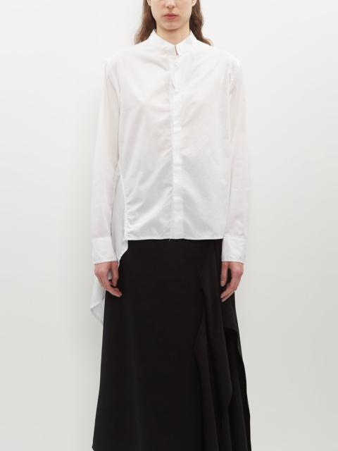 Yohji Yamamoto Asymmetric Flare Cotton Blouse