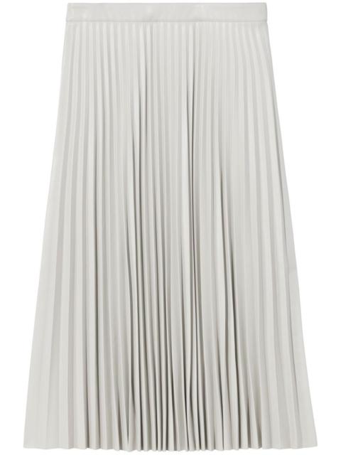 Proenza Schouler pleated faux-leather skirt