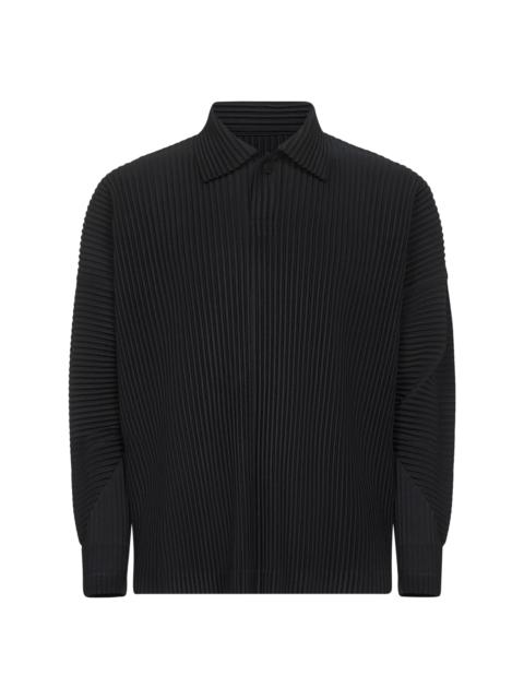ISSEY MIYAKE "Monthly Colors" polo by Homme Plissé