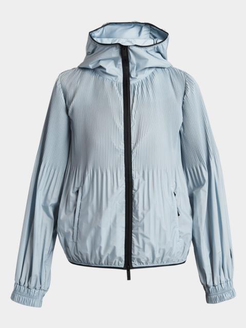 Moncler Anemone Hooded Lightweight Jacket