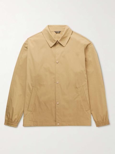 Cotton-Blend Poplin Jacket