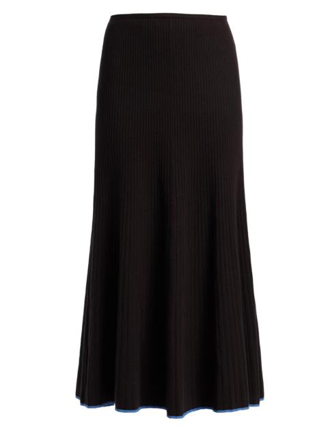 Proenza Schouler Women's Carly Souffle Knit Midi-Skirt - Chicory