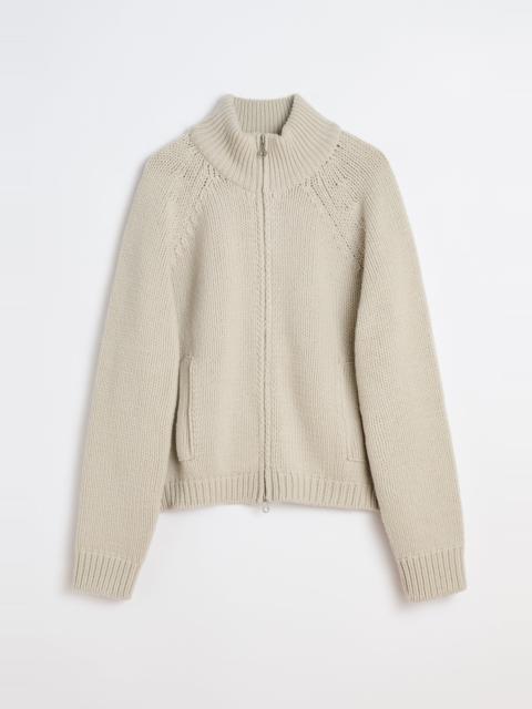 Our Legacy Ultra Zip Cardigan Bone Low Twist Merino