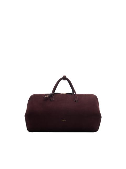 Alaïa DELTA MEDIUM BAG IN NUBUCK