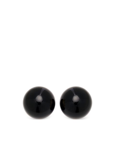 CAROLINA HERRERA ball clip-on earrings