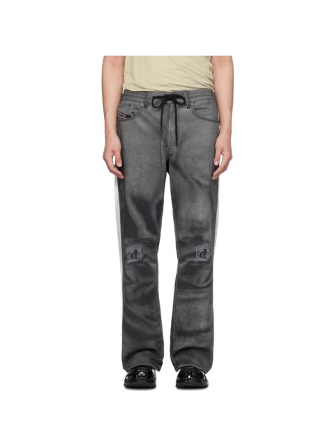 Diesel Gray 2080 D-Reel Jogg Jeans