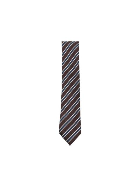 ZEGNA diagonal-stripe tie