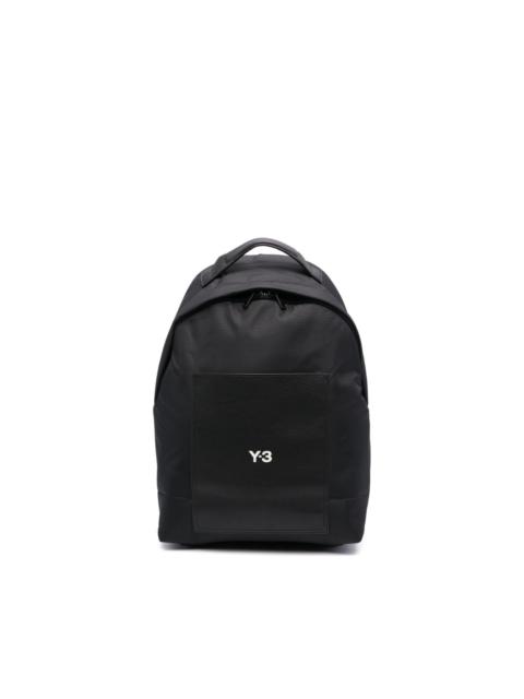 Y-3 Lux logo-print backpack