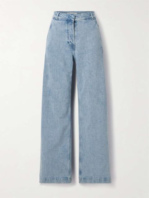 Another Tomorrow + NET SUSTAIN mid-rise straight-leg organic jeans