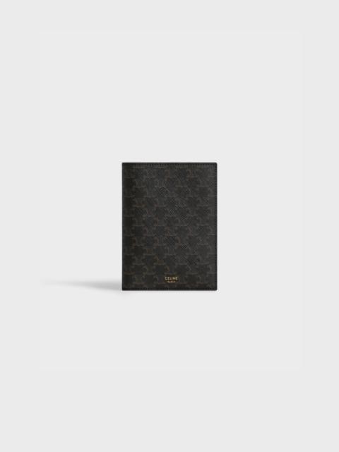 CELINE PASSPORT COVER  IN  TRIOMPHE CANVAS