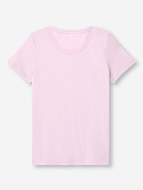 Derek Rose Women's T-Shirt Lara Micro Modal Stretch Wisteria