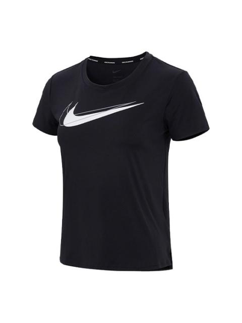 Nike (WMNS) Nike AS W NK DF SWSH Run Top SS Black DD4899-010