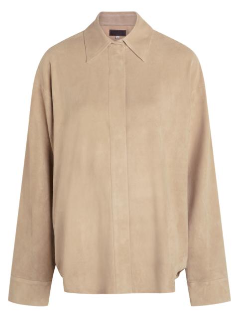 STOULS Stouls Simone Oversized Suede Shirt