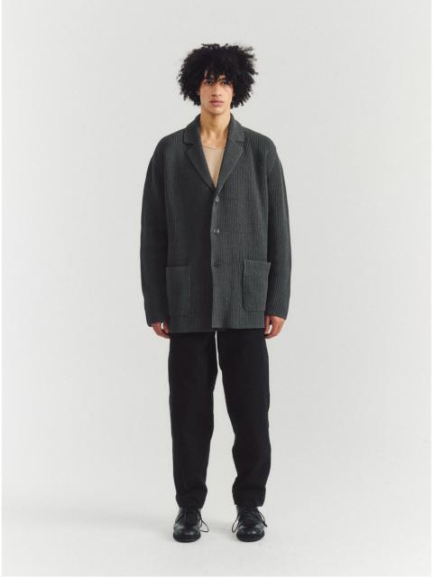 CASEY/CASEY PANNOCCHIA JACKET - CREPE COT - STORM