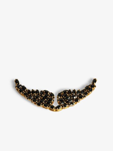 Zadig & Voltaire Swing Your Wings Strass Charm