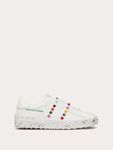 Valentino OPEN FOR A CHANGE SNEAKER IN BIO-BASED MATERIAL