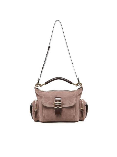 Chloé suede buckle cross-body bag