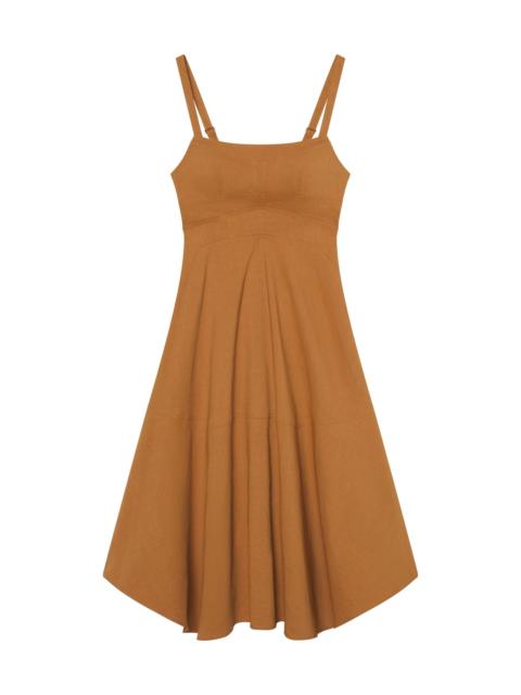 A.L.C. Harlow Linen Midi Dress