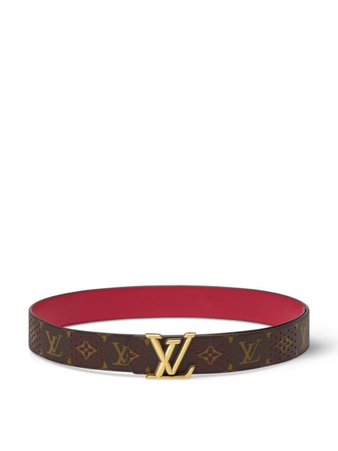 Louis Vuitton LV Dimension Monogram Grid 40mm Reversible Belt