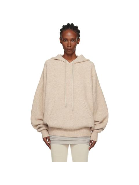 Rick Owens Gray Concordians Hun Hoodie