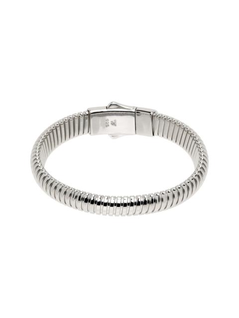 TOM WOOD Silver Tubogas Bracelet