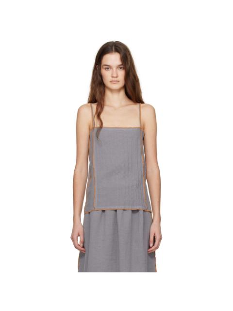 BASERANGE Gray Shok Tank Top