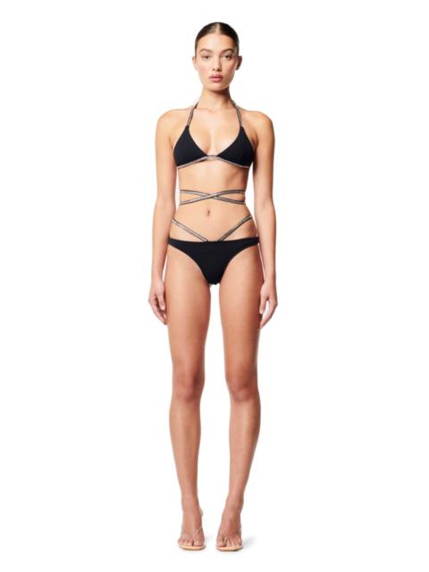 Heron Preston Glitter Tape Bikini