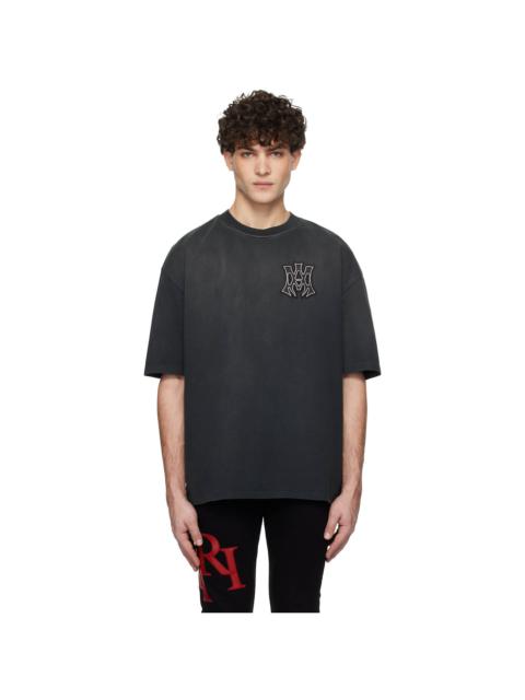 AMIRI Black 'MA Hollywood' Oversized T-shirt