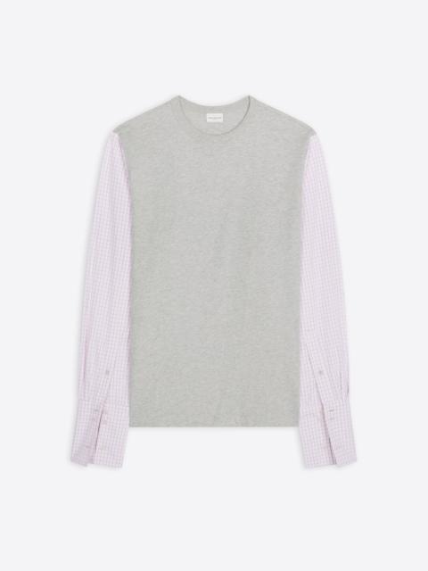 CONTRAST SLEEVES T-SHIRT