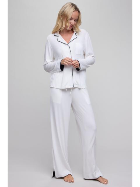 Barefoot Dreams Ultra Soft Rib L/S Sleep Shirt